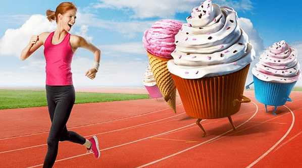Diet and sport to lose weight