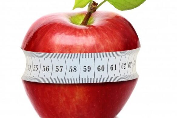 Apple Useful food to lose weight